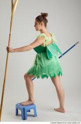 KATERINA STANDING POSE WITH SPEAR AND SWORD